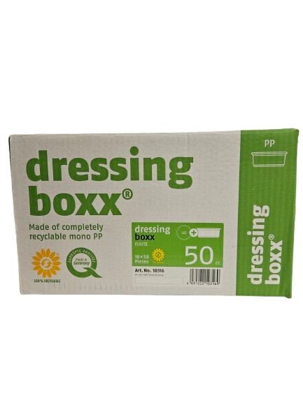 DressingBoxx 10x50stk 50cc *weiß*