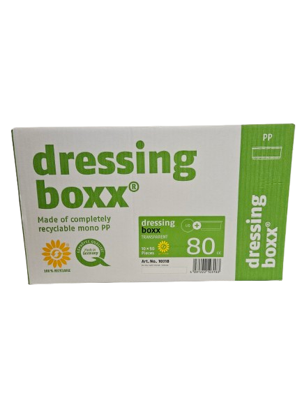 DressingBoxx 10x50stk 80cc *weiß* 