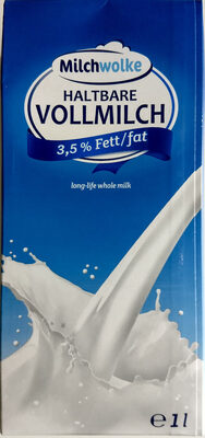 Haltbare Vollmilch 3,5% Fett 1L