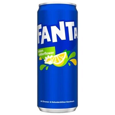 Fanta Lemon Elderflower 0,33L Dose *+PFAND* 